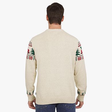 Men's Chaps Holiday Truck Crewneck Sweater
