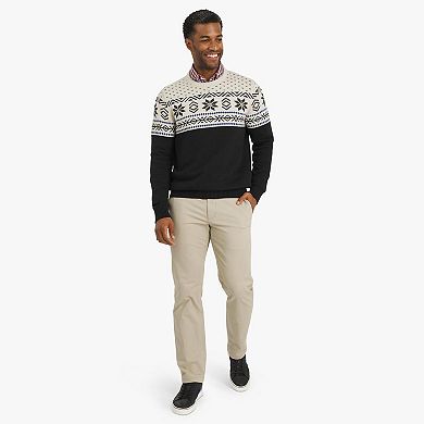 Men's Chaps Crewneck Snowflake Sweater