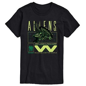 Men's Aliens Building A Better World Graphic Tee
