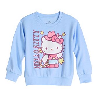 Baby & Toddler Girl Jumping Beans® Hello Kitty Cowgirl Graphic Pullover