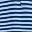 Teal Blue Stripe