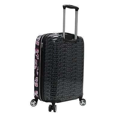 Betsey Johnson Skull Party Hardside Spinner Luggage