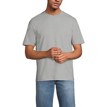 Men's Lands' End Short Sleeve Super-T Crew Relaxed Fit Tee