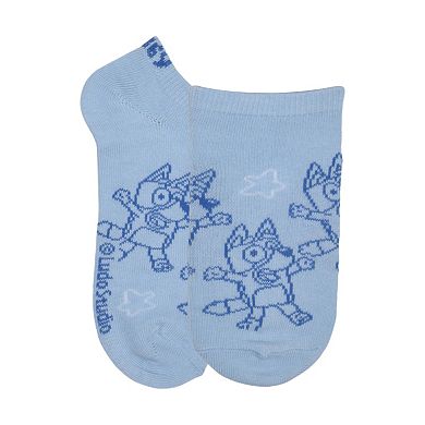 Girls 6-pk. Bluey No-Show Socks