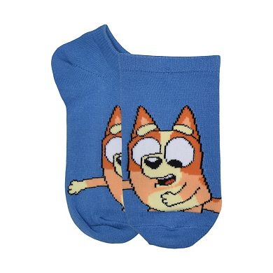 Girls 6-pk. Bluey No-Show Socks