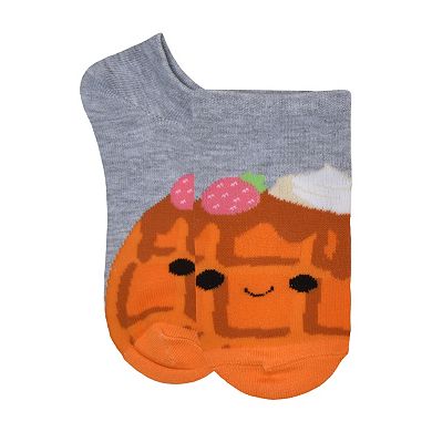 Girls 6-Pk. Squish Sweet Snack No-Show Socks