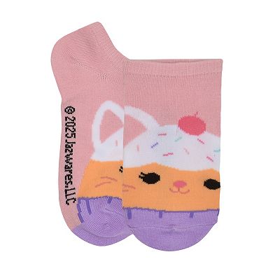 Girls 6-Pk. Squish Sweet Snack No-Show Socks