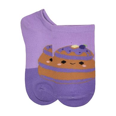 Girls 6-Pk. Squish Sweet Snack No-Show Socks