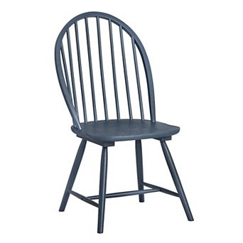 Crestview Collection Solid Wood Dining Chair 2 pc Set