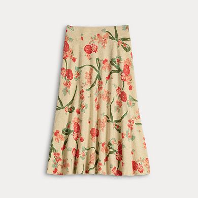 Women's LC Lauren Conrad Midi A-Line Sweater Skirt