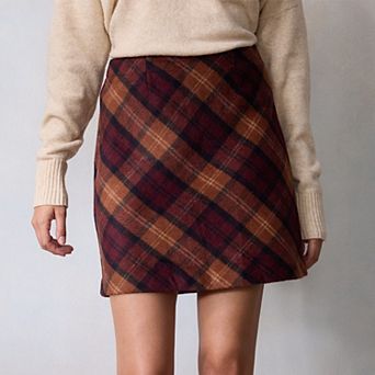 Women's LC Lauren Conrad Plaid Mini Skirt
