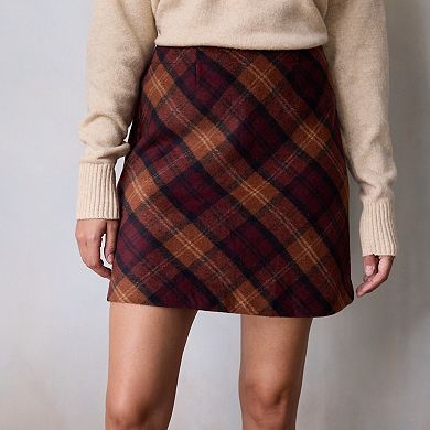 Women's LC Lauren Conrad Plaid Mini Skirt