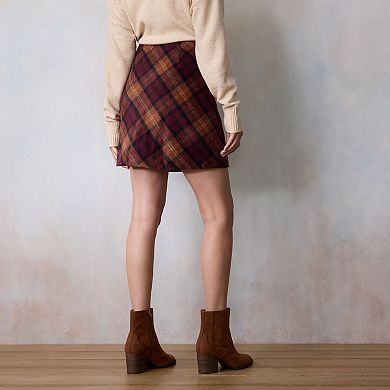 Women's LC Lauren Conrad Plaid Mini Skirt
