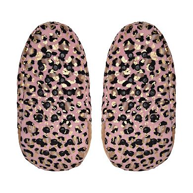 Girls Wildcat Faux Fur Slippers