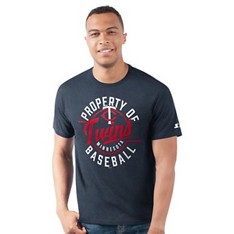 Men's Starter Navy Minnesota Twins Prime Time Property Of T-Shirt