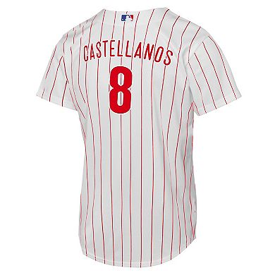 Youth Nike Nick Castellanos White Philadelphia Phillies Home Replica Player Jersey