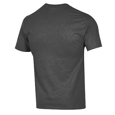 Men's Champion Charcoal Michigan Wolverines Arch Over Logo T-Shirt