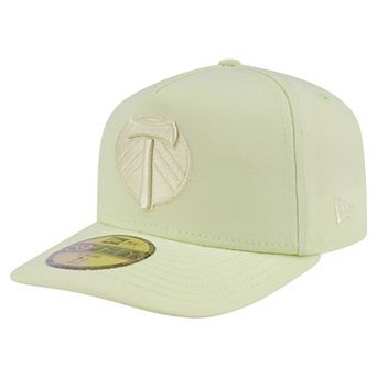 Men's New Era Green Portland Timbers Color Pack A-Frame 59FIFTY Fitted Hat