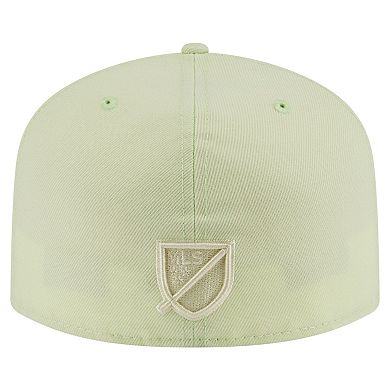 Men's New Era Green Portland Timbers Color Pack A-Frame 59FIFTY Fitted Hat