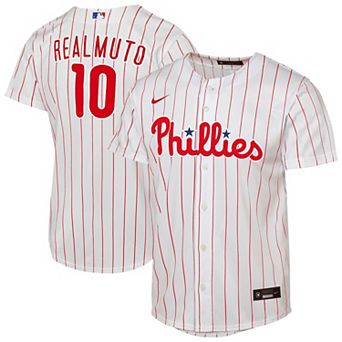 Youth Nike J.T. Realmuto White Philadelphia Phillies Home Replica Player Jersey
