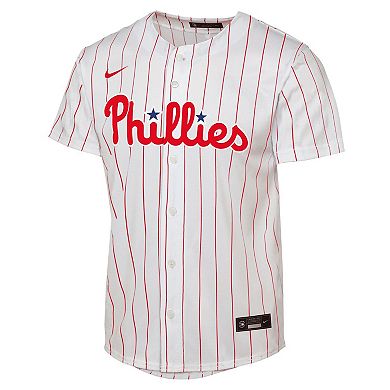 Youth Nike Trea Turner White Philadelphia Phillies Home Replica Player Jersey