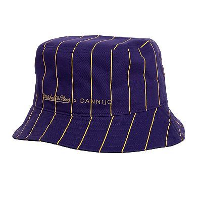 Women's Mitchell & Ness x DANNIJO Purple Los Angeles Lakers Bucket Hat