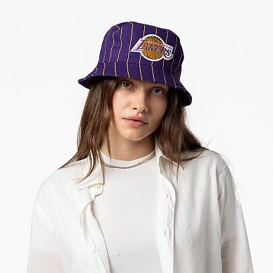 Women's Mitchell & Ness x DANNIJO Purple Los Angeles Lakers Bucket Hat