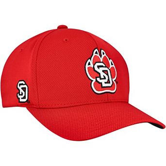 Men's Top of the World Red South Dakota Coyotes Reflex Performance Flex Hat