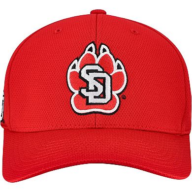 Men's Top of the World Red South Dakota Coyotes Reflex Performance Flex Hat
