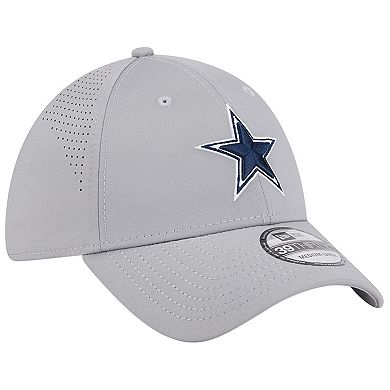 Men's New Era Gray Dallas Cowboys Active 39THIRTY Flex Hat