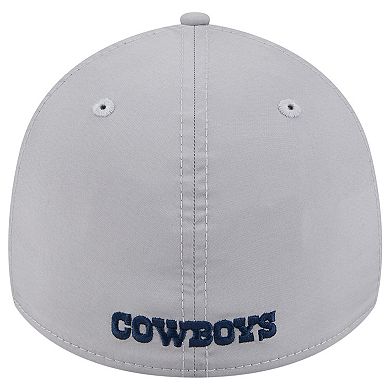 Men's New Era Gray Dallas Cowboys Active 39THIRTY Flex Hat