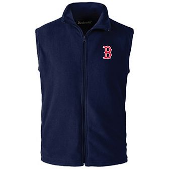 Men's Dunbrooke Navy Boston Red Sox Houston Full-Zip Vest