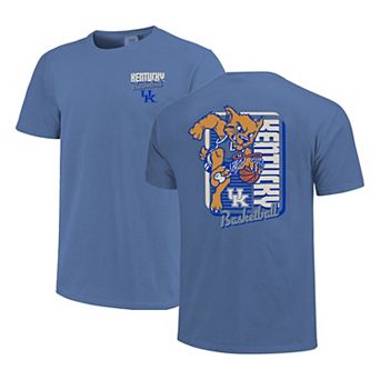 Men's Royal Kentucky Wildcats Comfort Colors Mascot Dunk T-Shirt