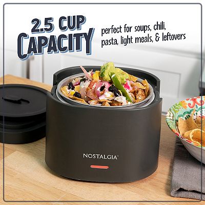 Nostalgia Electrics 20 oz. Portable Heated Lunch Box