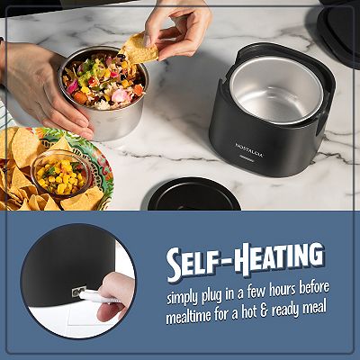 Nostalgia Electrics 20 oz. Portable Heated Lunch Box