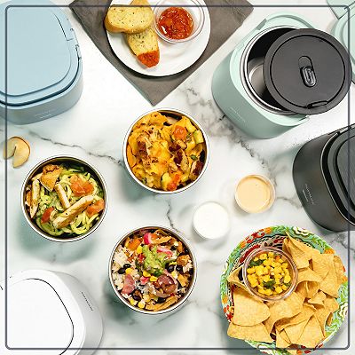 Nostalgia Electrics 20 oz. Portable Heated Lunch Box