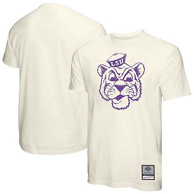 Men's Mitchell & Ness Cream LSU Tigers Vintage Tone T-Shirt