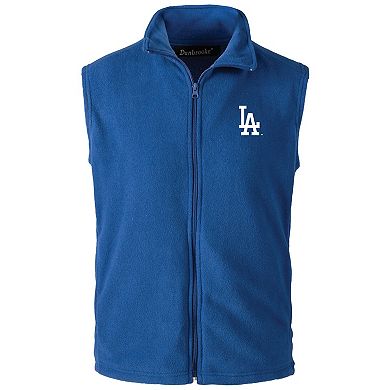 Men's Dunbrooke Royal Los Angeles Dodgers Houston Full-Zip Vest