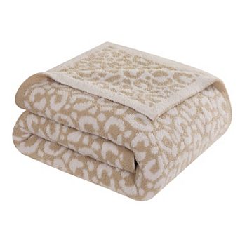 Elegant Comfort 50" x 70" Ultra Soft Checkered Knitted Throw Blanket