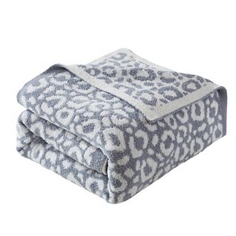 Elegant Comfort 50" x 70" Ultra Soft Checkered Knitted Throw Blanket