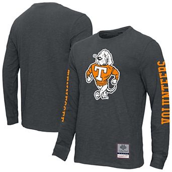Men's Mitchell & Ness Charcoal Tennessee Volunteers Team Pride Long Sleeve T-Shirt