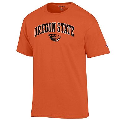 Men's Champion Orange Oregon State Beavers Arched Logo T-Shirt