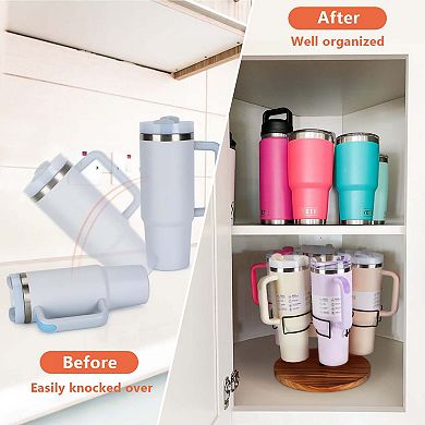 360° Rotating Water Bottle Organizer