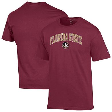 Men's Champion Garnet Florida State Seminoles Arch Over Logo T-Shirt