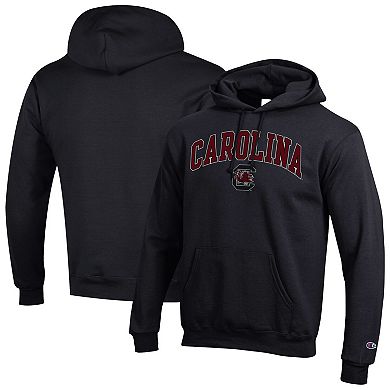 Men's Champion Black South Carolina Gamecocks Arch Over Logo Pullover Hoodie