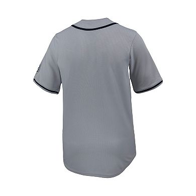 Men's Nike Gray UConn Huskies Limited Baseball Jersey