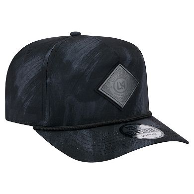 Men's New Era Black LAFC Golfer Snapback Hat