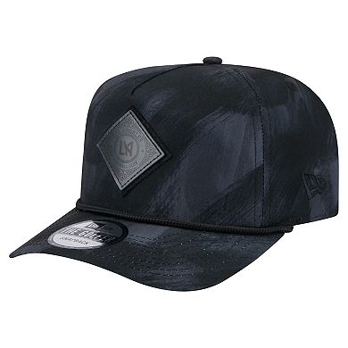 Men's New Era Black LAFC Golfer Snapback Hat