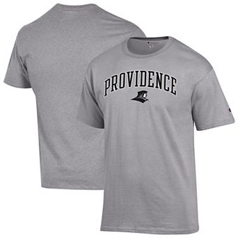 Men's Champion Heather Gray Providence Friars Arch Over Logo T-Shirt