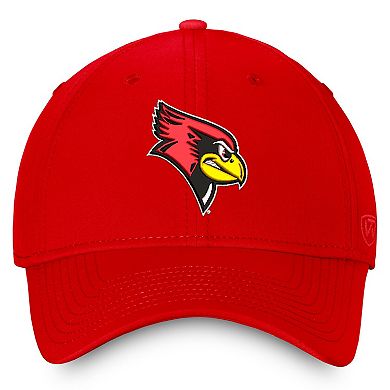 Men's Top of the World Red Illinois State Redbirds Reflex Flex Hat